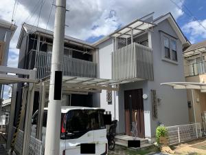 箕面市｜屋根・外壁塗装、外壁シーリング、ベランダ防水