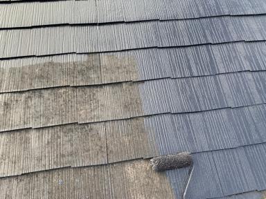 茨木市にて屋根・外壁塗装工事⑦